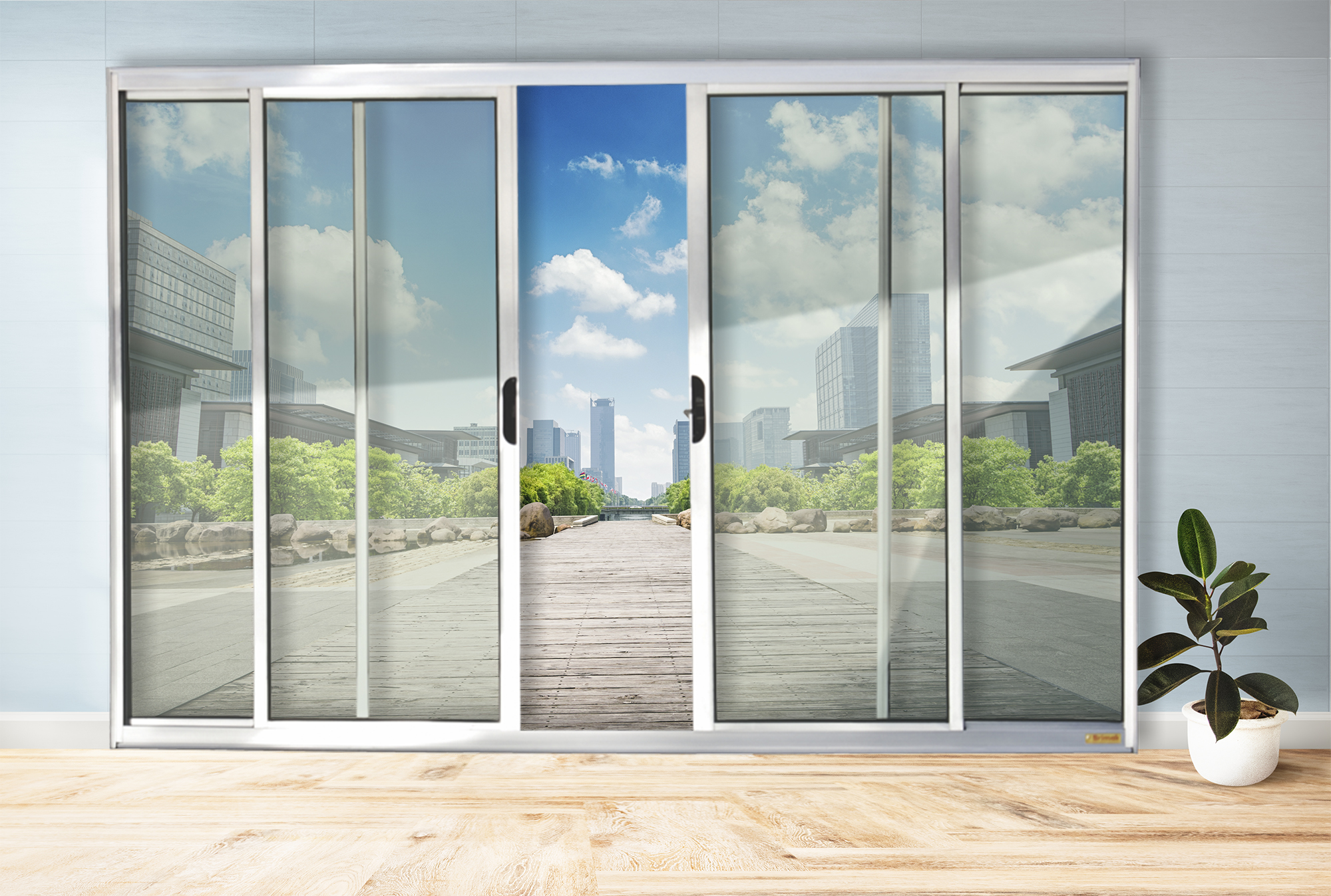 Total Edge glass and Aluminium